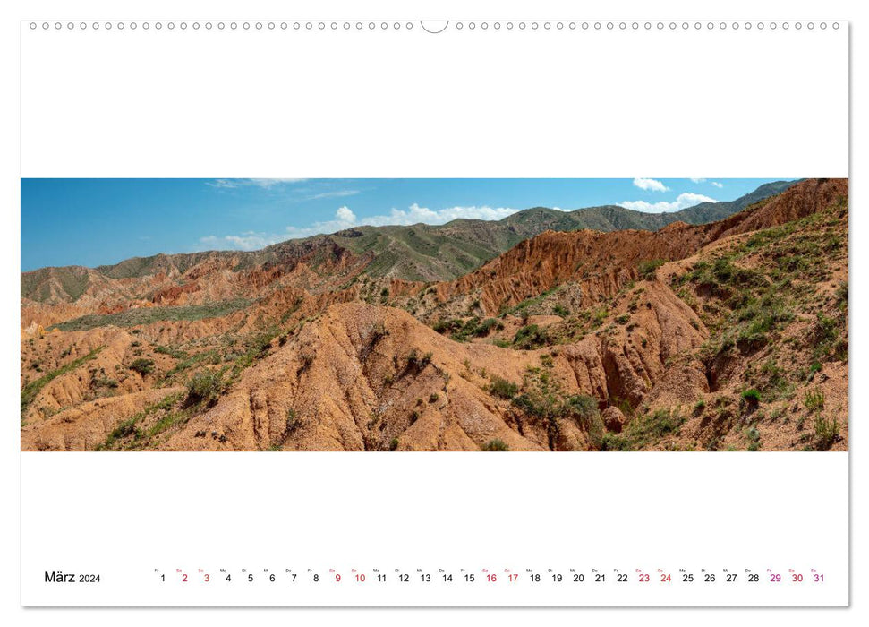 Kyrgyzstan - landscape impressions (CALVENDO wall calendar 2024) 