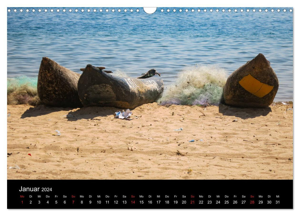 Lake Malawi Fishermen (CALVENDO Wall Calendar 2024) 