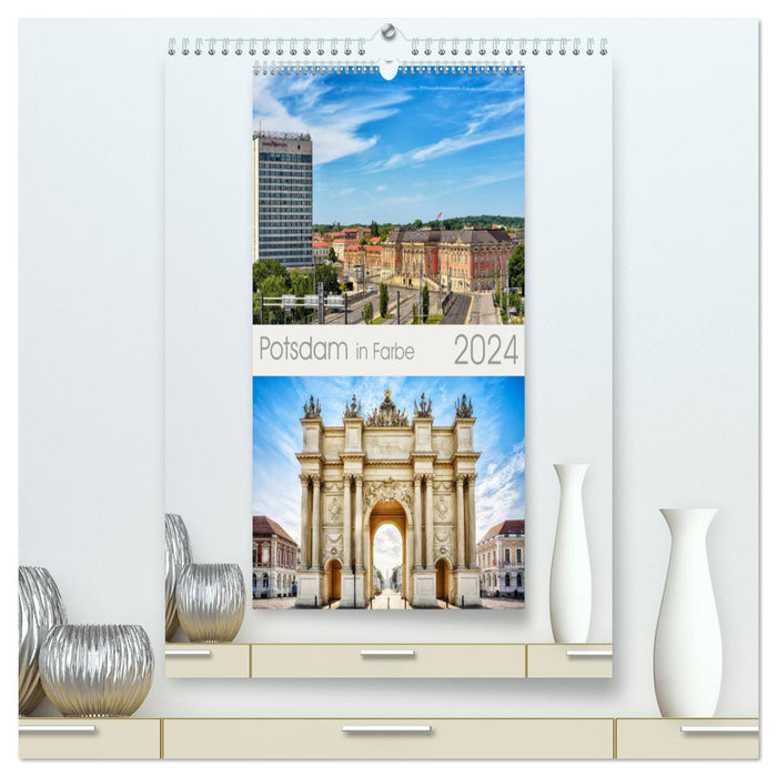 Potsdam in color (CALVENDO Premium Wall Calendar 2024) 