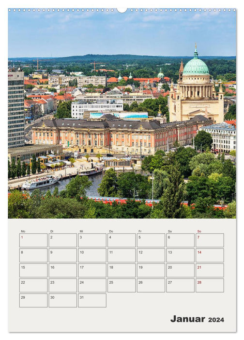 Potsdam in color (CALVENDO Premium Wall Calendar 2024) 