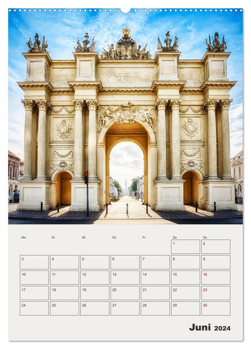 Potsdam in Farbe (CALVENDO Premium Wandkalender 2024)