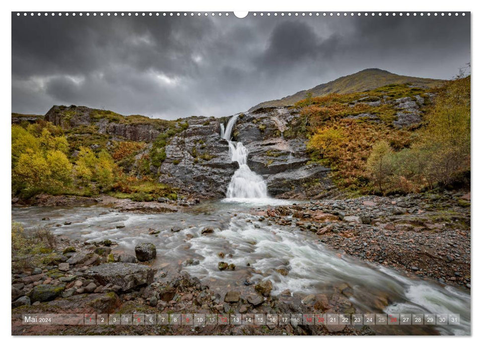 Herbstliches Schottland (CALVENDO Premium Wandkalender 2024)