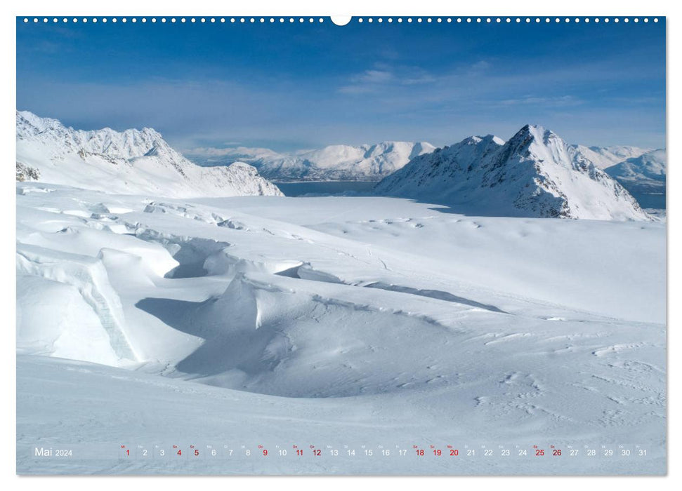 Lyngener Alpen Nord-Norwegen (CALVENDO Premium Wandkalender 2024)