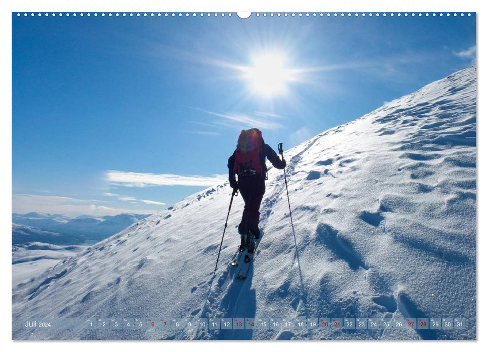 Lyngener Alpen Nord-Norwegen (CALVENDO Premium Wandkalender 2024)