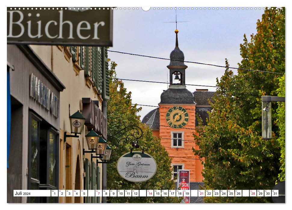 Summer in Schwetzingen by Karin Vahlberg Ruf and Petrus Bodenstaff (CALVENDO Premium Wall Calendar 2024) 