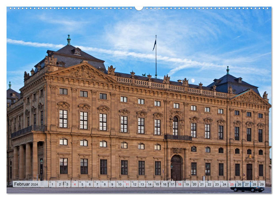 WÜRZBURG - OLD TOWN IMPRESSIONS (CALVENDO Premium Wall Calendar 2024) 