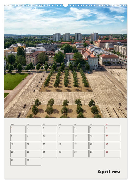 Potsdam en couleur (calendrier mural CALVENDO 2024) 