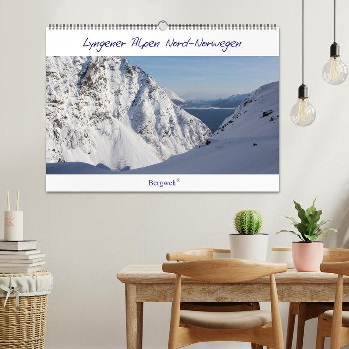 Lyngener Alpen Nord-Norwegen (CALVENDO Wandkalender 2024)