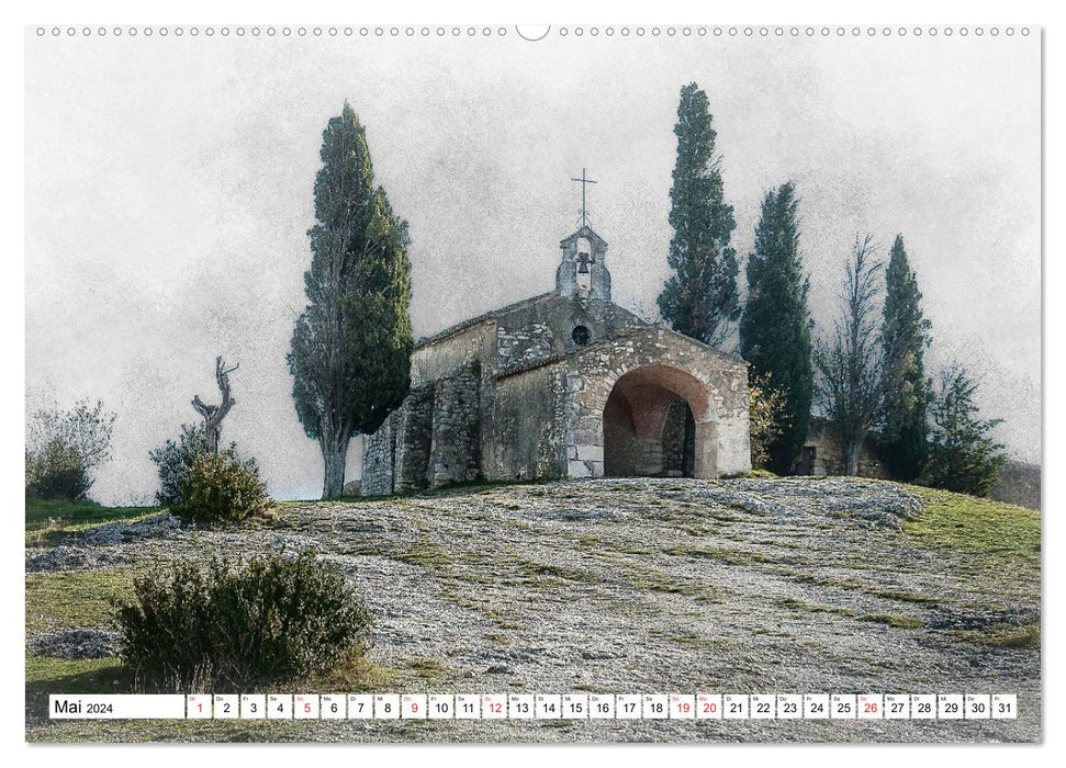 Mysterious France (CALVENDO wall calendar 2024) 