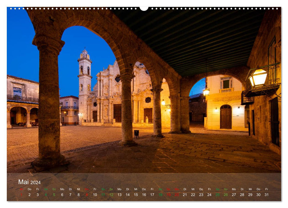 CUBA - A journey through time (CALVENDO Premium Wall Calendar 2024) 