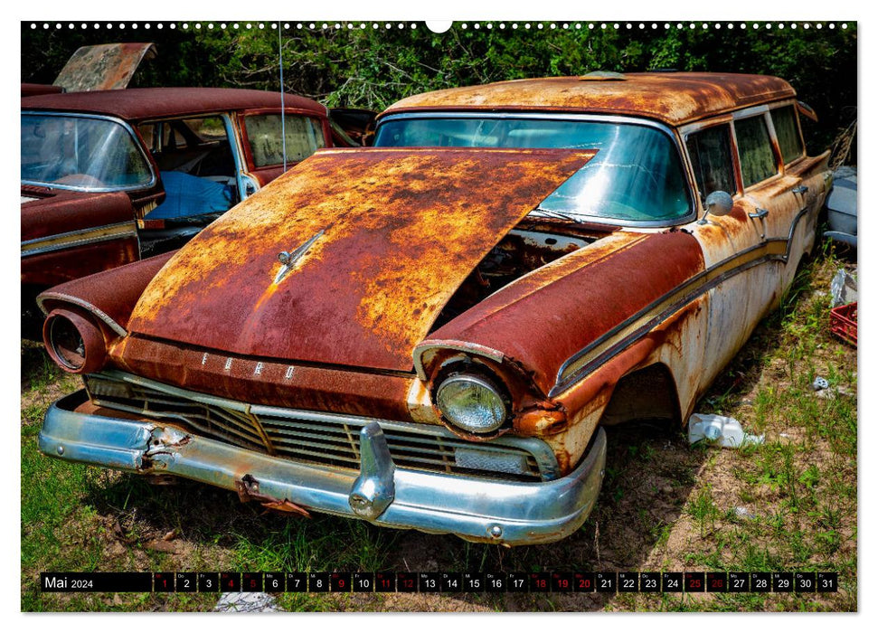 Memories of American Cars (CALVENDO Premium Wandkalender 2024)