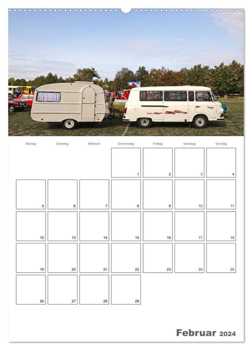 Ost-Oldtimer in Magdeburg (CALVENDO Wandkalender 2024)