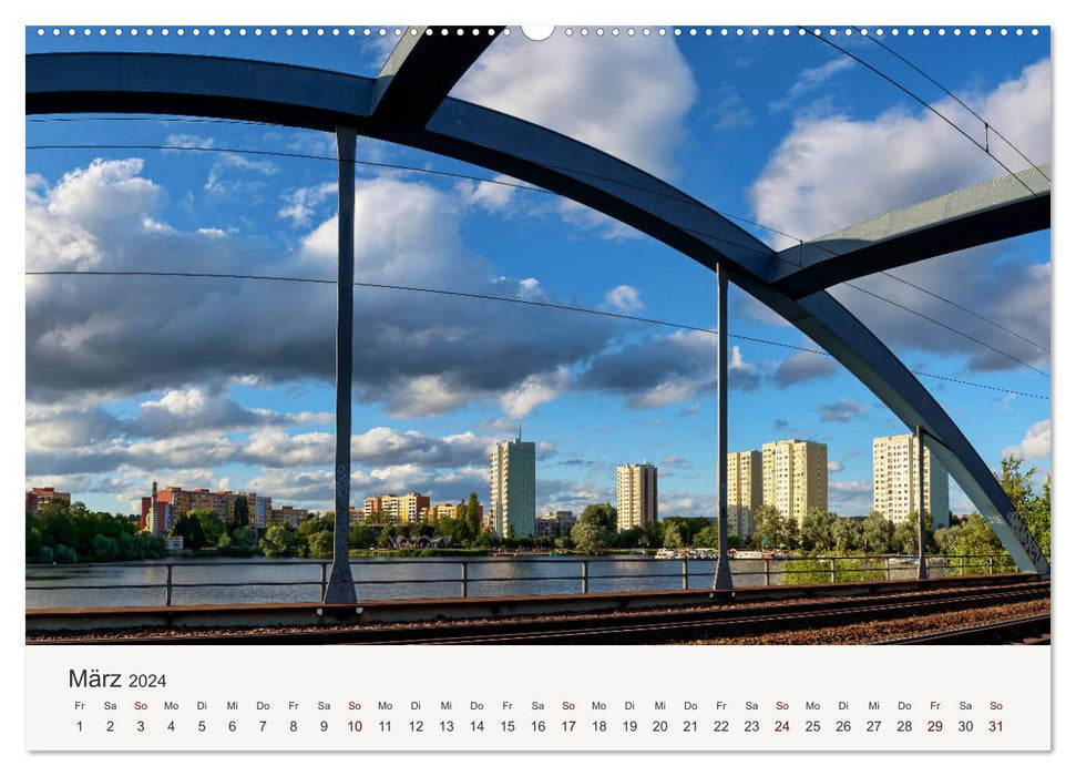 Himmel über Potsdam (CALVENDO Premium Wandkalender 2024)
