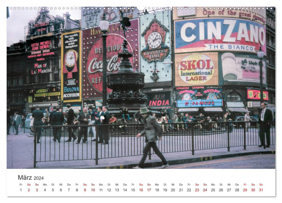 London - Vintage Views (CALVENDO Premium Wandkalender 2024)