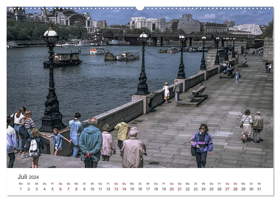 London - Vintage Views (CALVENDO Premium Wandkalender 2024)