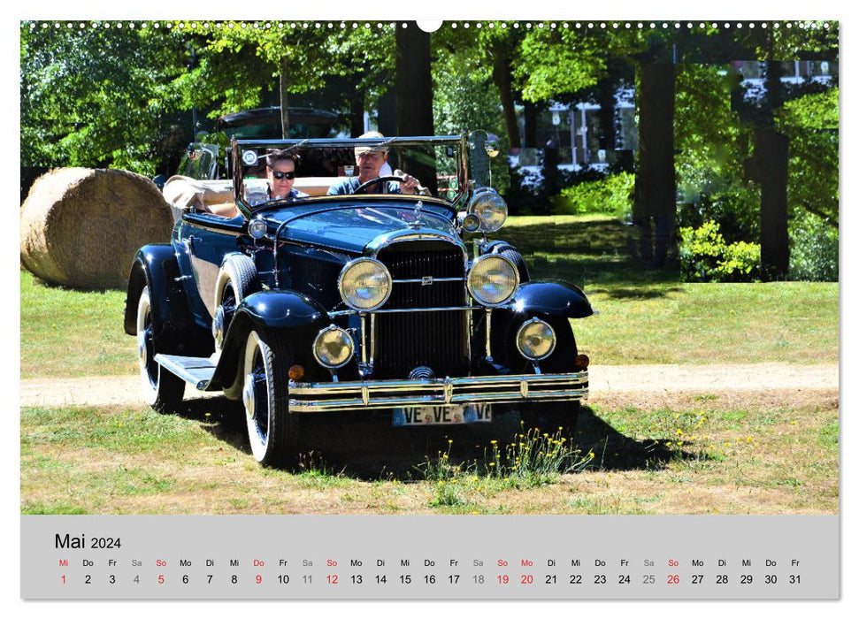 Classic cars on tour (CALVENDO wall calendar 2024) 