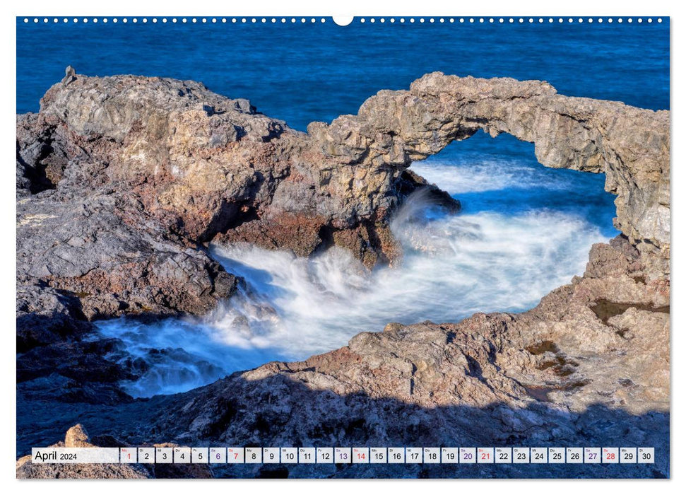 El Hierro - The most original island in the Canary Islands (CALVENDO Premium Wall Calendar 2024) 