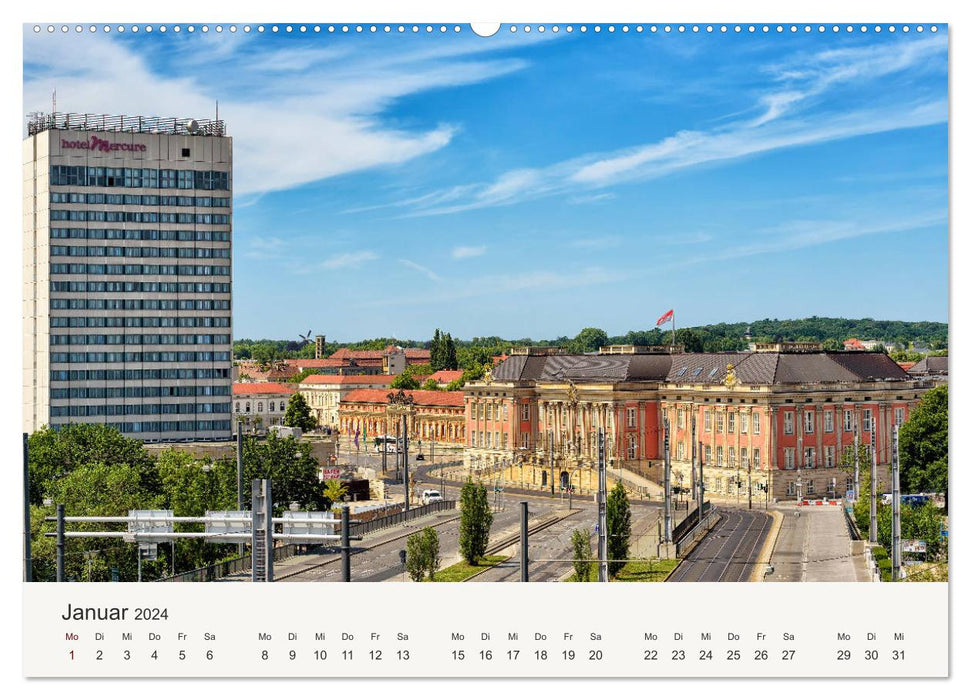 Himmel über Potsdam (CALVENDO Wandkalender 2024)