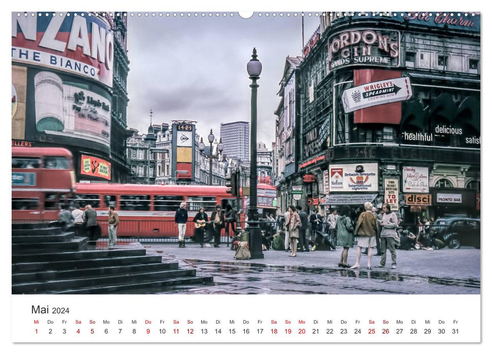 London - Vintage Views (CALVENDO Wall Calendar 2024) 