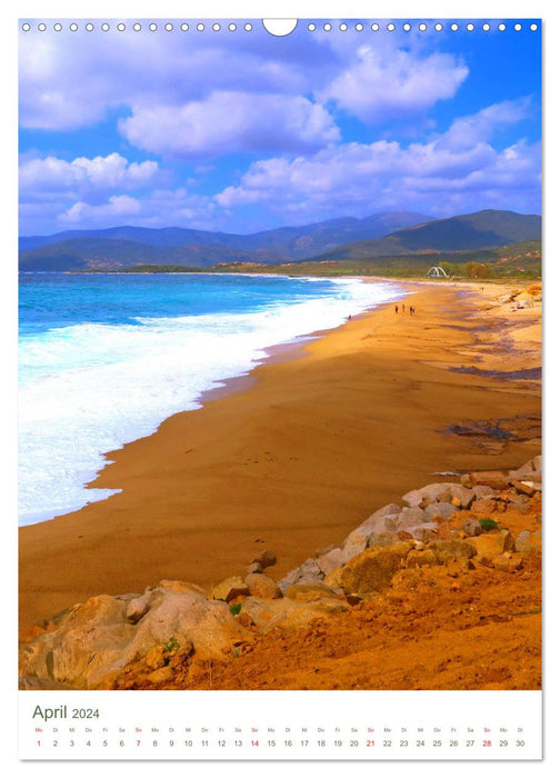 Outdoor in Corsica - hiking paradise in the Mediterranean (CALVENDO wall calendar 2024) 