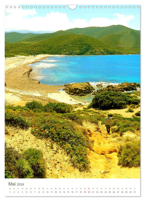 Outdoor in Corsica - hiking paradise in the Mediterranean (CALVENDO wall calendar 2024) 