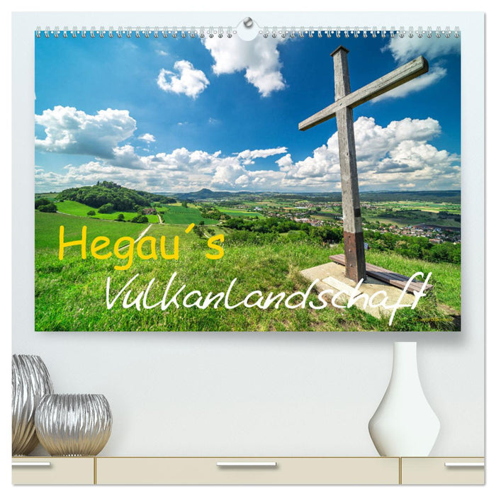 Hegau's volcanic landscape (CALVENDO Premium Wall Calendar 2024) 
