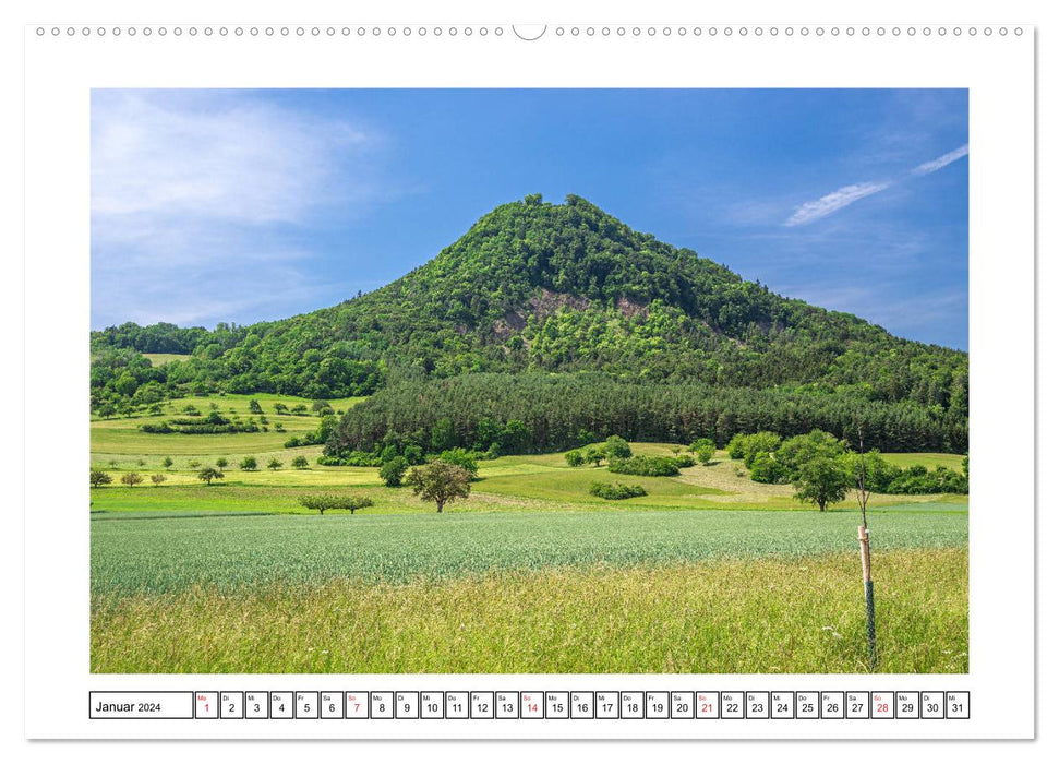 Hegau´s Vulkanlandschaft (CALVENDO Premium Wandkalender 2024)