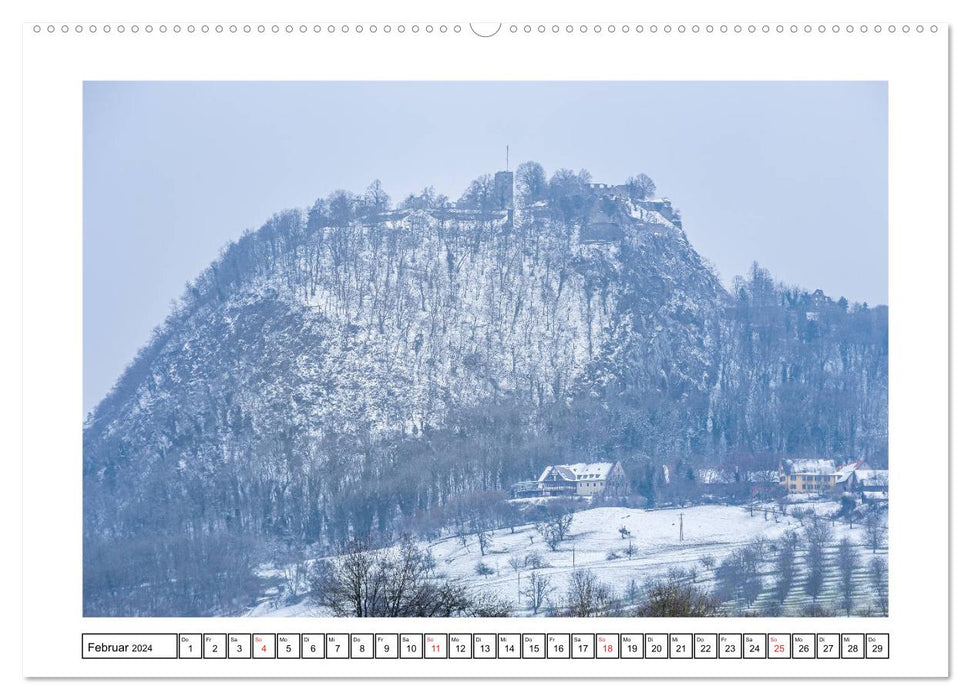 Hegau's volcanic landscape (CALVENDO Premium Wall Calendar 2024) 
