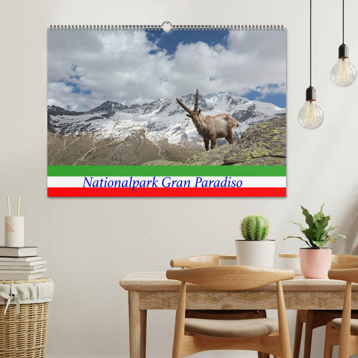 Gran Paradiso National Park (CALVENDO wall calendar 2024) 