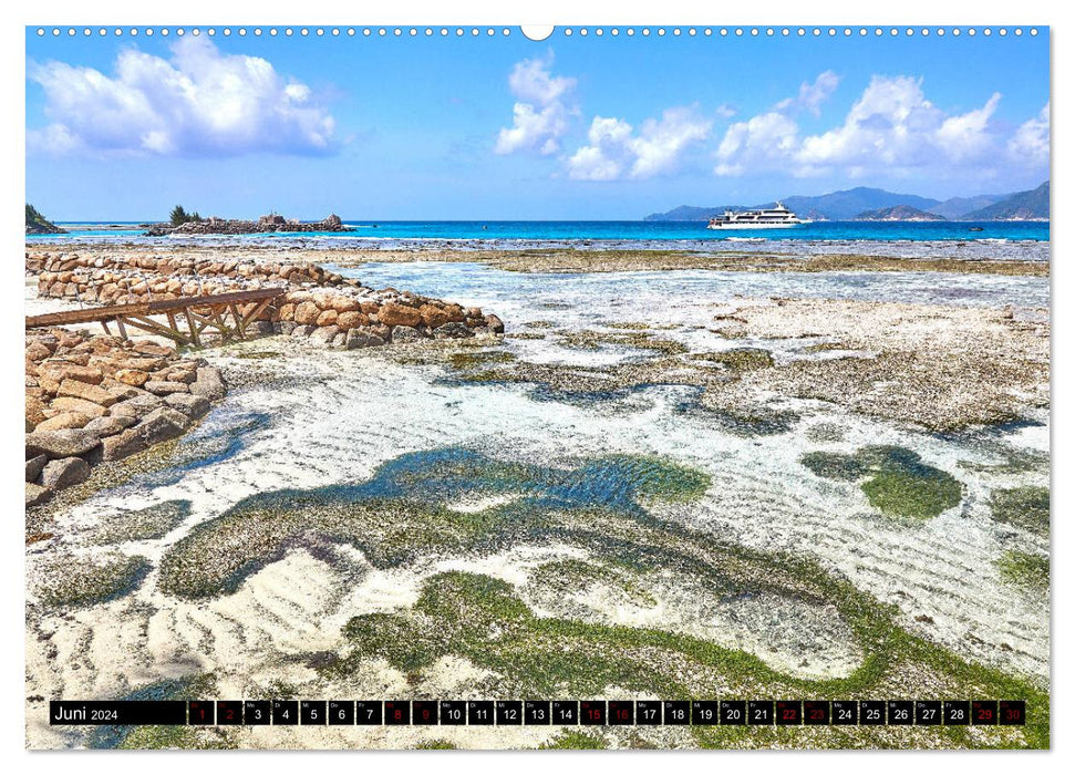 Seychelles Paradise 2024 (Calendrier mural CALVENDO 2024) 