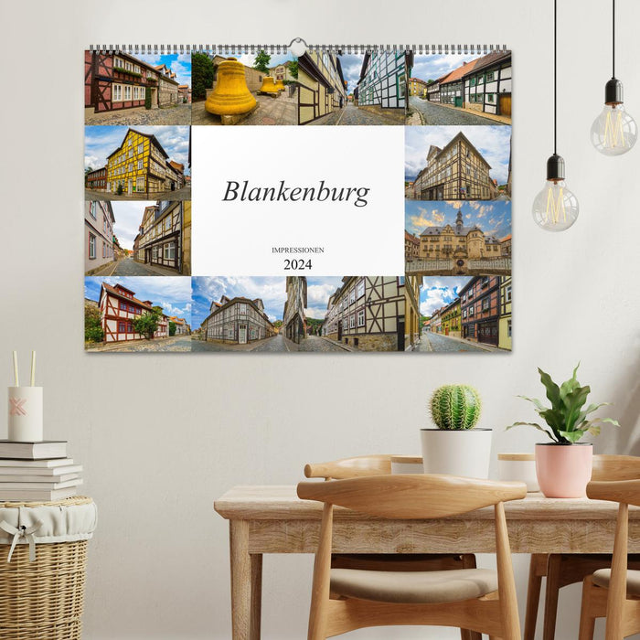 Blankenburg Impressionen (CALVENDO Wandkalender 2024)