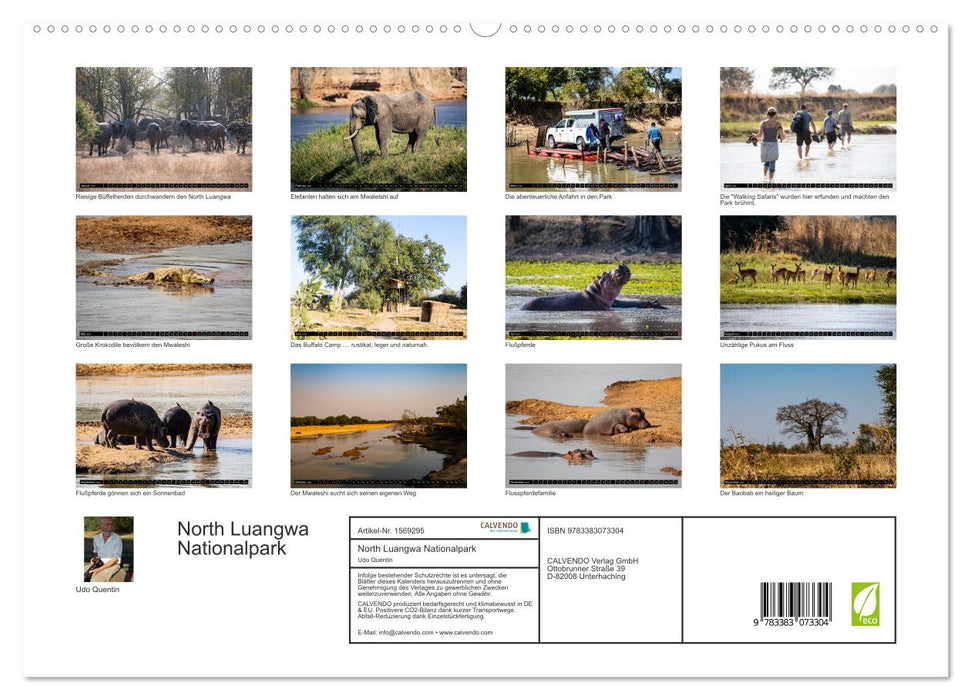 Sambia "Das wirkliche Afrika" (CALVENDO Premium Wandkalender 2024)