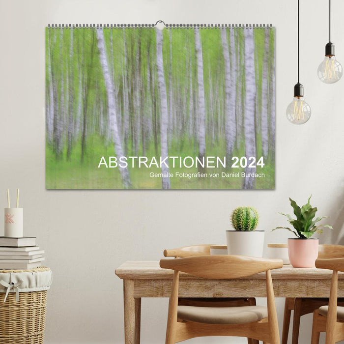 ABSTRACTIONS 2024 (CALVENDO wall calendar 2024) 