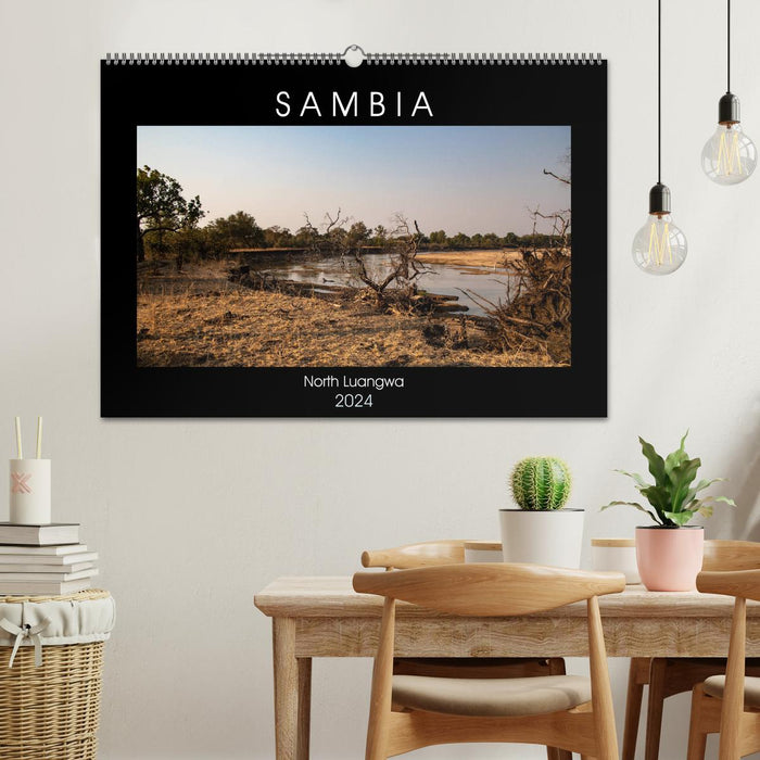 Sambia "Das wirkliche Afrika" (CALVENDO Wandkalender 2024)