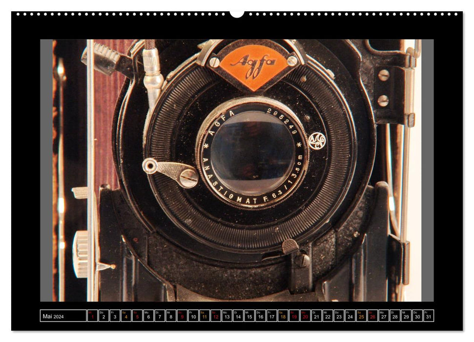 AGFA CAMERA OLDIES Classic cameras from 1926 - 1974 (CALVENDO wall calendar 2024) 