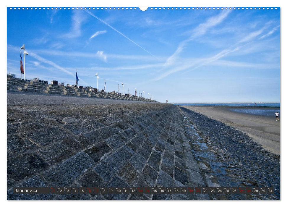 Norderney - from barefoot to cocktail (CALVENDO wall calendar 2024) 
