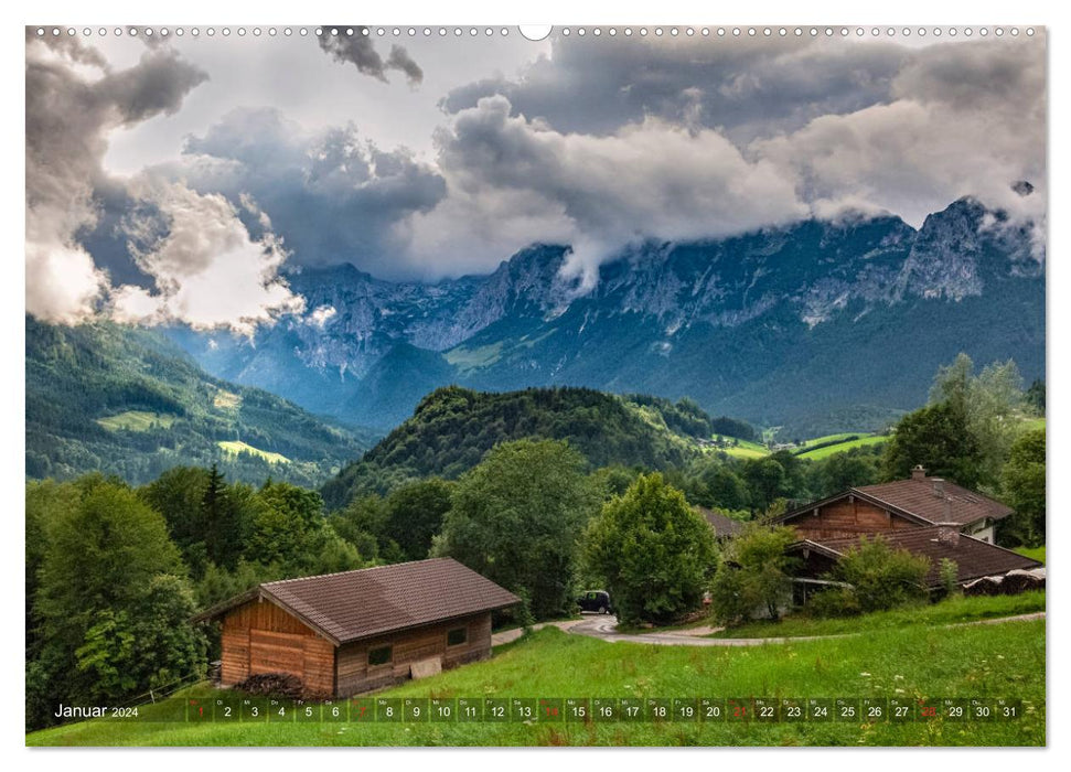 Königssee - Berchtesgadener Land (CALVENDO Premium Wandkalender 2024)