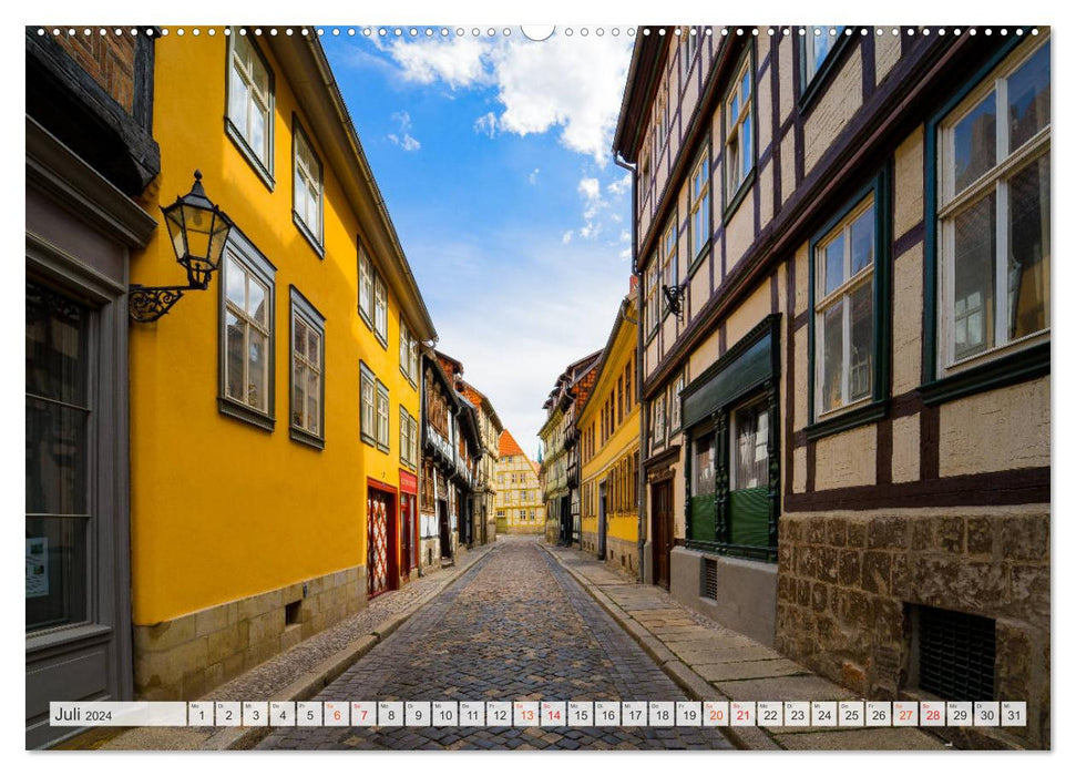 Quedlinburg Impressionen (CALVENDO Premium Wandkalender 2024)