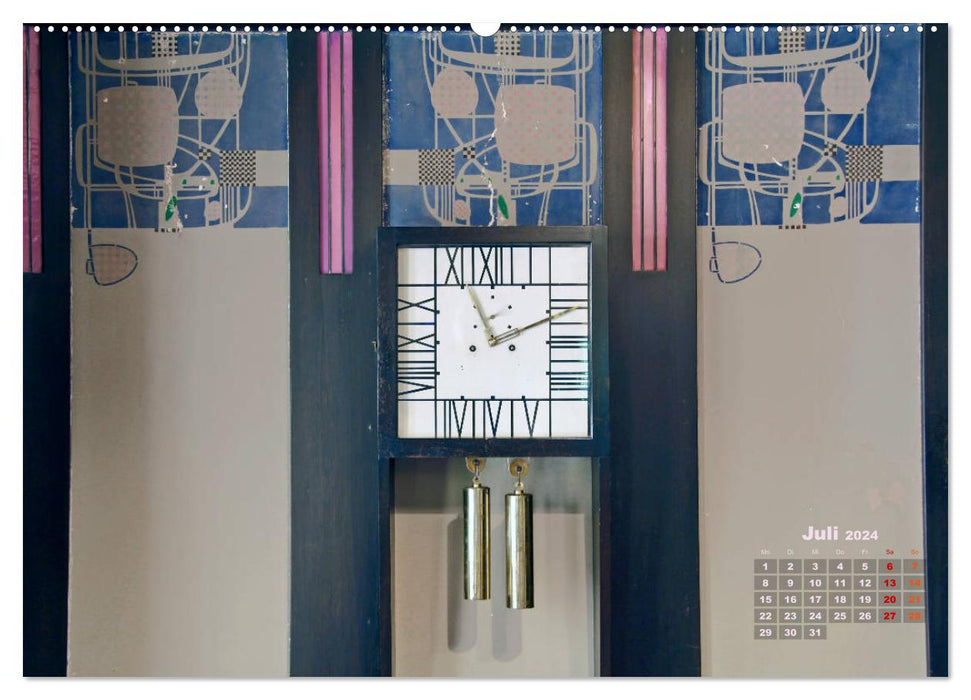 ArtDeco by Charles Rennie Mackintosh (CALVENDO Premium Wall Calendar 2024) 