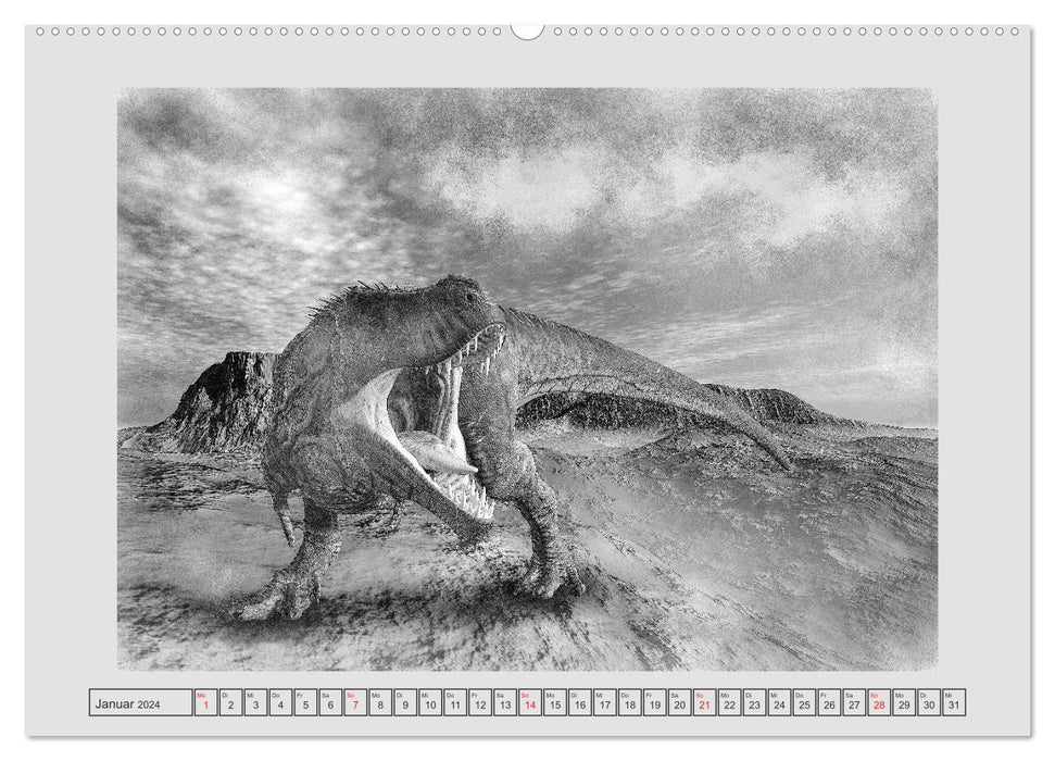 The Wild Ages (CALVENDO Premium Wall Calendar 2024) 