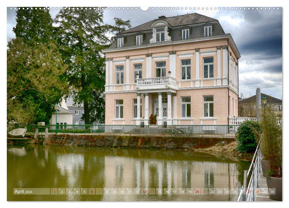 Castles, palaces, mansions in the Bergisches Land (CALVENDO wall calendar 2024) 
