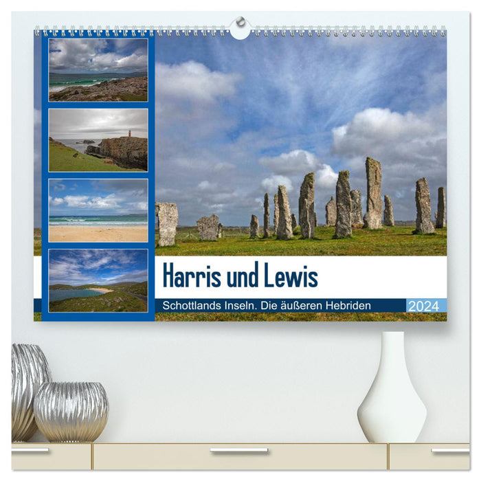 Harris und Lewis - Schottlands Inseln. Die äußeren Hebriden (CALVENDO Premium Wandkalender 2024)