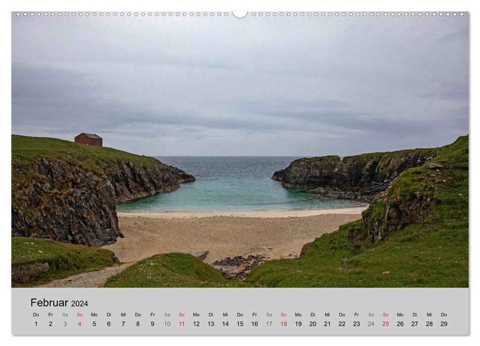 Harris and Lewis - Scotland's Islands. The Outer Hebrides (CALVENDO Premium Wall Calendar 2024) 