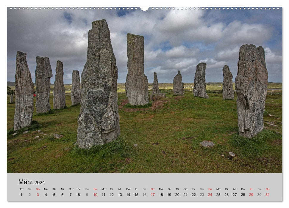Harris und Lewis - Schottlands Inseln. Die äußeren Hebriden (CALVENDO Premium Wandkalender 2024)