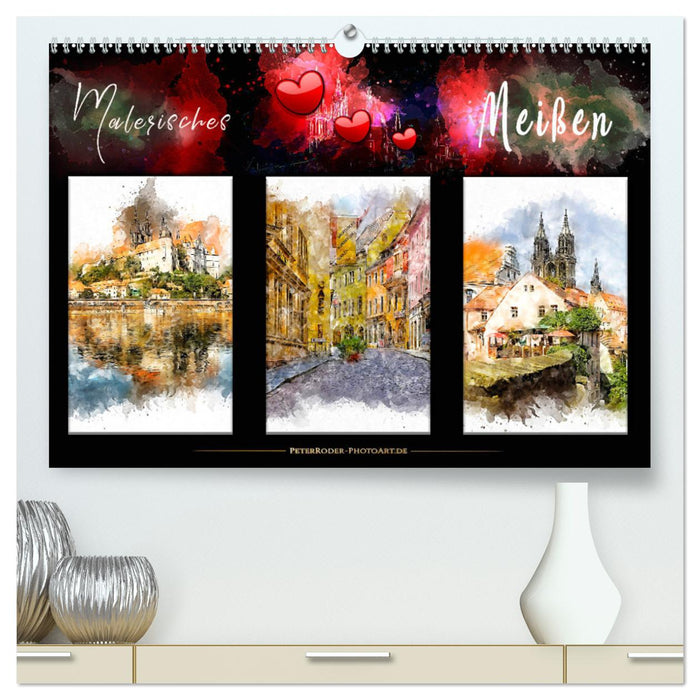 Picturesque Meissen (CALVENDO Premium Wall Calendar 2024) 