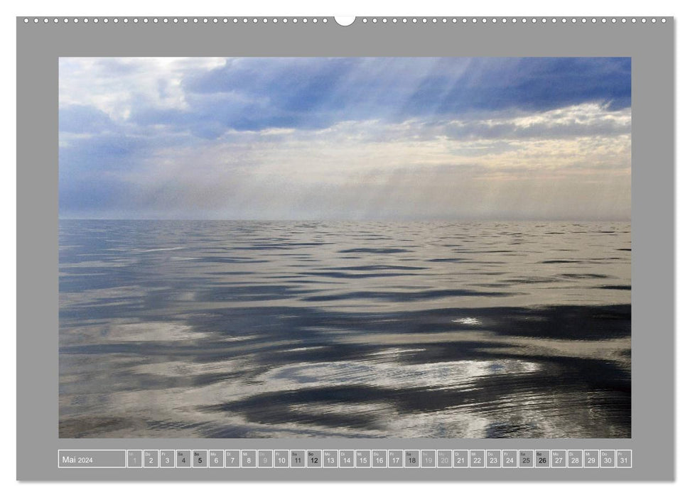 Only sky and sea (CALVENDO Premium wall calendar 2024) 