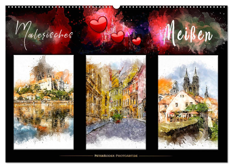 Picturesque Meissen (CALVENDO wall calendar 2024) 