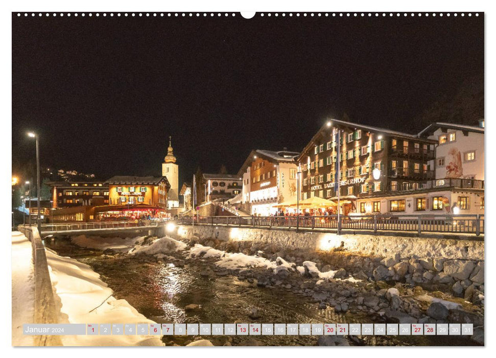 Lech am Arlberg - Winterzauber für das ganze Jahr (CALVENDO Premium Wandkalender 2024)