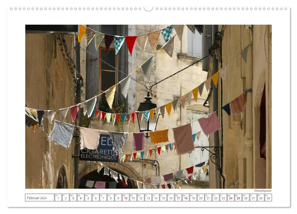 Montpellier - historical and modern (CALVENDO wall calendar 2024) 