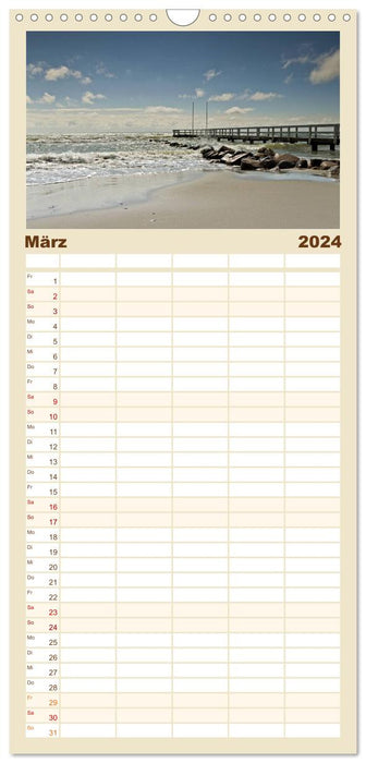 Grömitz - Ostseebad an der Sonnenseite (CALVENDO Familienplaner 2024)